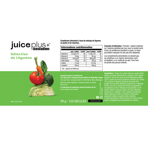 Fruit & Vegetable Blend Capsules