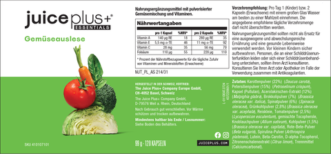 Fruit, Vegetable, Berry & Omega+ Blend Capsules