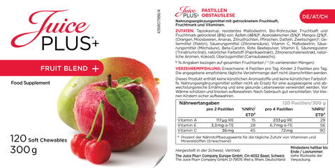 Fruit & Vegetable Blend Chewables