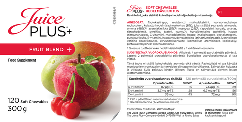 Fruit & Vegetable Blend Chewables