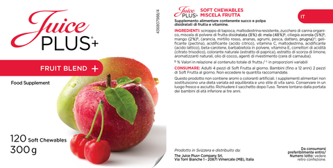 Fruit & Vegetable Blend Chewables