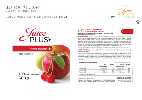 Fruit & Vegetable Blend Chewables