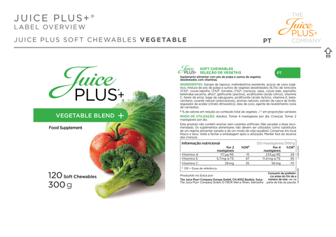 Fruit & Vegetable Blend Chewables