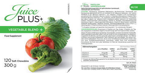 Fruit & Vegetable Blend Chewables